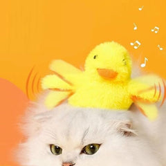 Interactive Cat Exercise Toys with Lifelike Quacking Sound