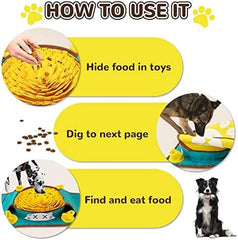 Interactive Dog Puzzle Toys Enrichment Feed Games