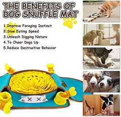 Interactive Dog Puzzle Toys Enrichment Feed Games