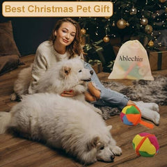 Interactive Dog Toy for All Breeds Size with Storage Bag
