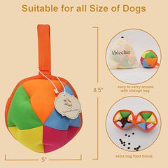 Interactive Dog Toy for All Breeds Size with Storage Bag
