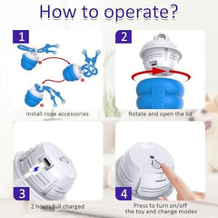 Interactive Dog Toys with Motion Activated