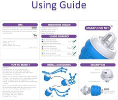 Interactive Dog Toys with Motion Activated