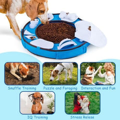 Interactive Snuffle Mat for Dogs Encourages Natural Foraging Skills