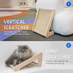 L Shape Cat Scratch Pad for Indoor Cats