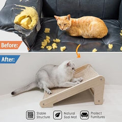 L Shape Cat Scratch Pad for Indoor Cats