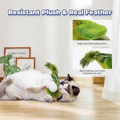 Lifelike Sparrow Interactive Sound Simulation Sparrow Feathers Hanging by Elastic String