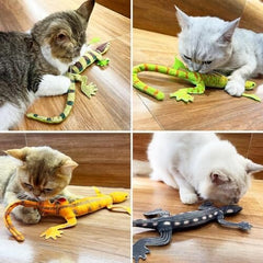 Lizard Catnip Toys Chew Bite Resistant Toys for Indoor Cats