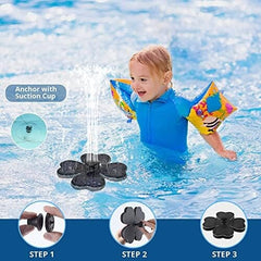 Lucky Clover Solar Water Pump for Pond