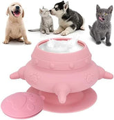 Milk Feeder Bowl with 4 Teats for Nursing Puppies
