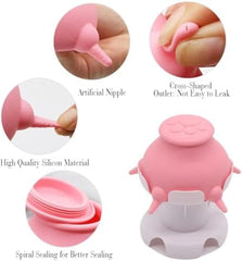 Milk Feeding Station with Adjustable Height