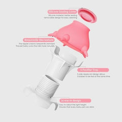 Milk Feeding Station with Adjustable Height