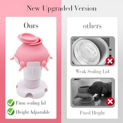 Milk Feeding Station with Adjustable Height