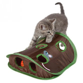 Mouse Hunt Tent Cat Interactive Toy