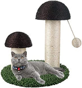 Mushroom Natural Durable Sisal Board Cat Scratchers Pole