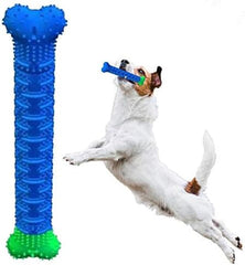 Natural Rubber Bite Resistant Dog Toothbrush Toy