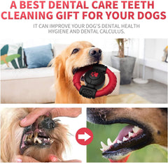Natural Rubber Dog Teeth Cleaning Toys