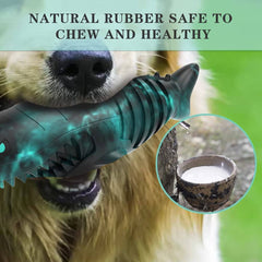 Natural Rubber Durable Toy with Unique Shark Design