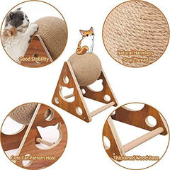 Natural Sisal Cat Scratching Ball