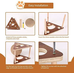 Natural Sisal Cat Scratching Ball