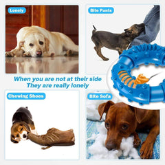 Non-Toxic Natural Rubber Indestructible Dog Toys