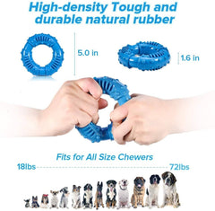 Non-Toxic Natural Rubber Indestructible Dog Toys