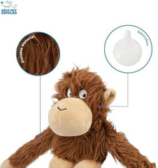 O-Hug-Atan Interactive Squeaky Dog Plush Toy