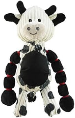 Outward Hound Thunda Tugga Cow Plush & Squeaky Dog Tug Toy