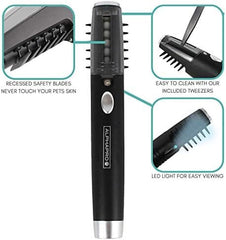 Painlessly Removes Knots & Tangles from Long Haired Dogs