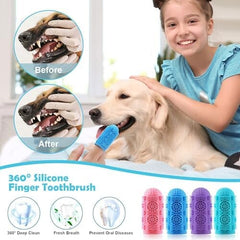 Pet Toothbrush 4 Pack Dog Toothbrush Kit