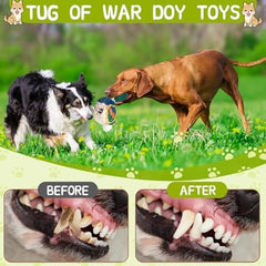 Pet Tug-of-War Toy with Squeaker Durable Duck Dog Toy