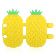 Pineapple Self Cleaning Cat Brush 2-in-1 Tickling Comb Pet Brush