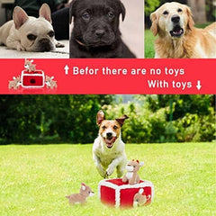 Plush Christmas Dog Toy Pets - Reindeer