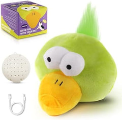 Plush Monster Dog Toy Squeaky Crazy Bouncer Ball