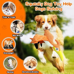 Pterodactyl Soft Plush Dogs Toys for Interactive Puppy Toys