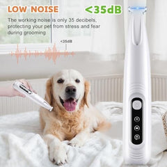 Rechargeable Pet Hair Trimmer for Grooming