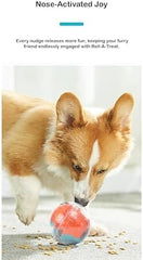 Roll-A-Treat Interactive Dog Treat Dispensing Toy