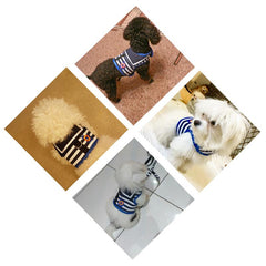 Sailor Inspired Pet Harness Vest