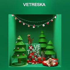 Santa Orthopedic Dog Bed Washable Bolster Dog Sofa Beds