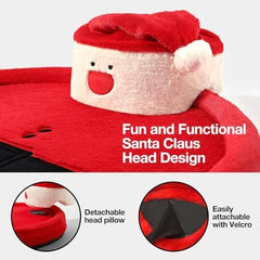 Santa Orthopedic Dog Bed Washable Bolster Dog Sofa Beds