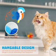 Simulated Chirping Bird Interactive Toy for All Breeds Cat Kicker Catnip Toys