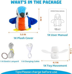 Simulated Chirping Bird Interactive Toy for All Breeds Cat Kicker Catnip Toys