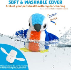 Simulated Chirping Bird Interactive Toy for All Breeds Cat Kicker Catnip Toys