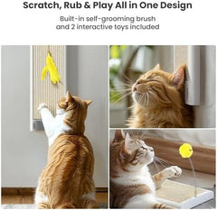 Sisal Cat Scratching Board w/Replaceable Sisal Pad