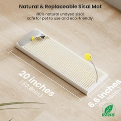 Sisal Cat Scratching Board w/Replaceable Sisal Pad