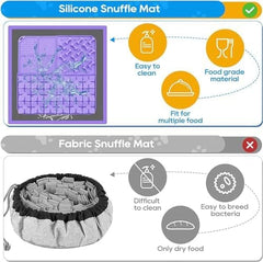 Slow Feeder Lick Mat with Suction Cups for Slow