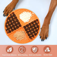 Slow Feeding Licking Mat for Dogs & Cats
