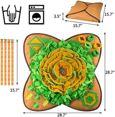 Snuffle Mat Pet Dog Feeding Mat Durable Interactive Dog Puzzle Toys