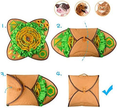 Snuffle Mat Pet Dog Feeding Mat Durable Interactive Dog Puzzle Toys