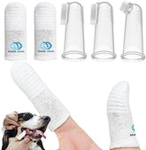 Soft High Grade Finger Toothbrush Pet Toothbrush for Small to Large Dogs Cats